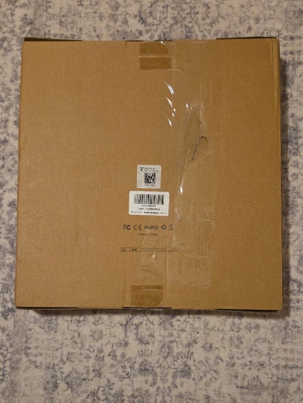 Digital Bathroom Scale in Brown